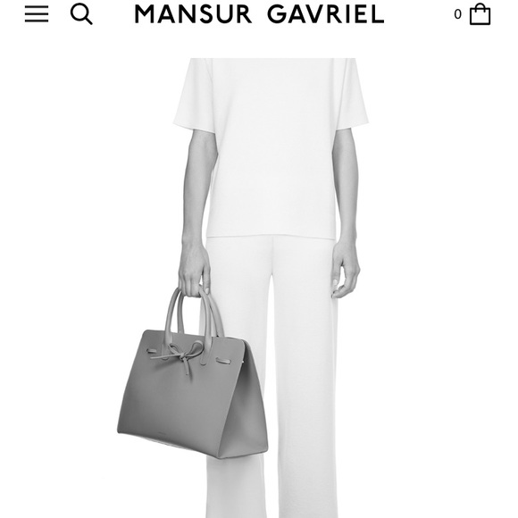 ⚡️SALE⚡️NWT Mansur Gavriel large sun bag patent - Picture 4 of 4
